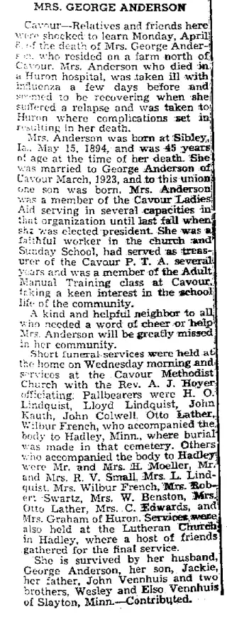 other Newspaper clipping from Apr 23, 1940 5802130
