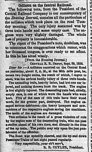 other Newspaper clipping from Sep 30, 1852 5802189