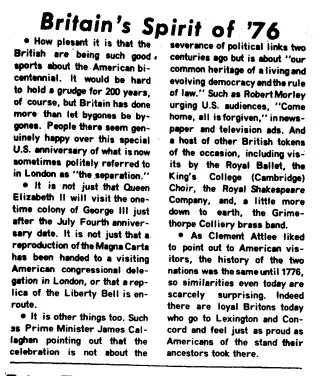 other Newspaper clipping from Jul 8, 1976 5802251