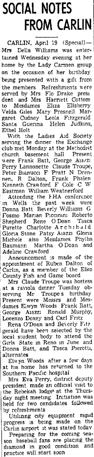 other Newspaper clipping from Apr 20, 1947 5802482