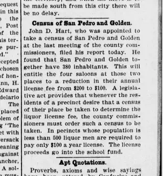 other Newspaper clipping from Apr 14, 1899 5803126