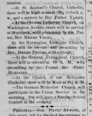other Newspaper clipping from Nov 27, 1872 5803182