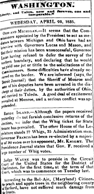 other Newspaper clipping from Apr 22, 1835 5803324