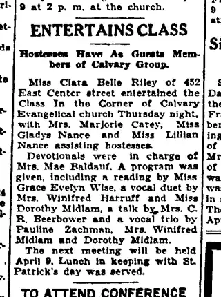 Religion Newspaper clipping from Mar 14, 1931 5803333