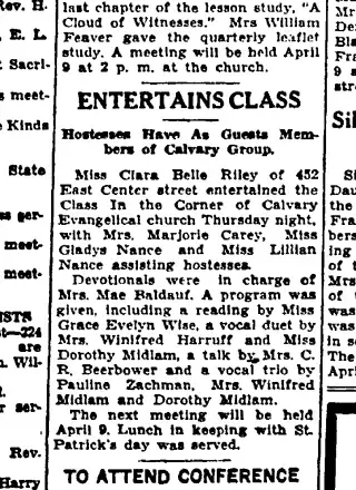 Religion Newspaper clipping from Mar 14, 1931 5803334