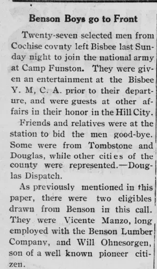 other Newspaper clipping from Apr 6, 1918 5803343