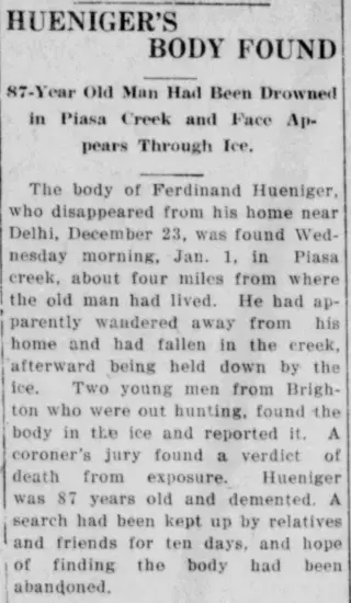 other Newspaper clipping from Jan 2, 1913 5803436