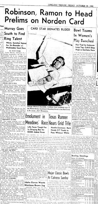 other Newspaper clipping from Oct 30, 1942 5803473