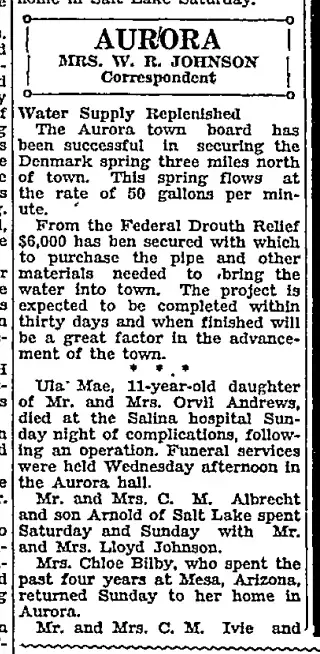 other Newspaper clipping from Jul 26, 1934 5803814