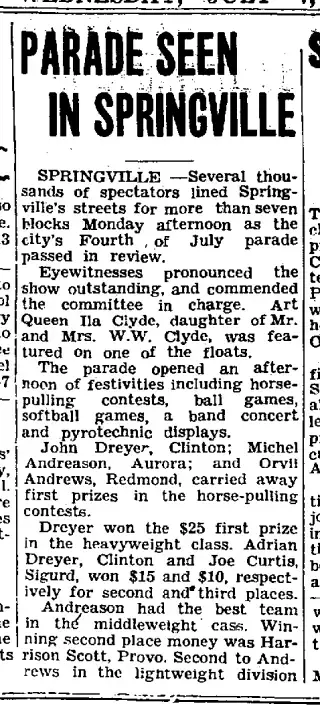other Newspaper clipping from Jul 7, 1937 5803815