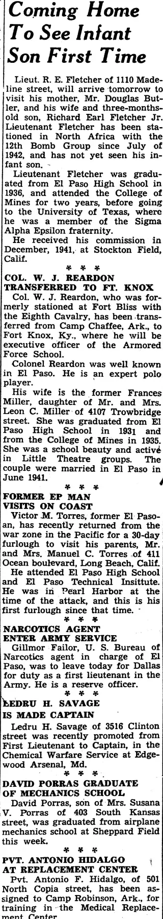 other Newspaper clipping from Jun 15, 1943 5803873