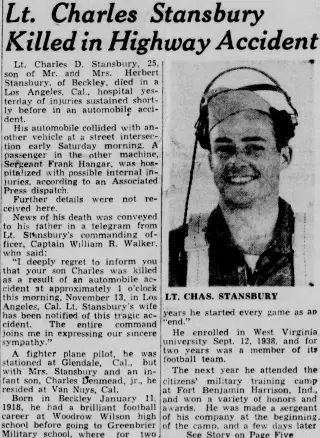 other Newspaper clipping from Nov 14, 1943 5803955