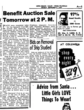 other Newspaper clipping from Dec 9, 1949 5804000