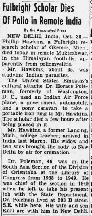 other Newspaper clipping from Oct 30, 1951 5804024