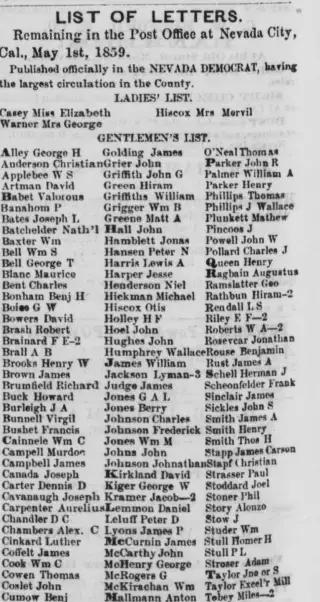 other Newspaper clipping from May 4, 1859 5804222