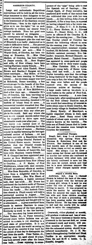 other Newspaper clipping from Aug 5, 1898 5804336