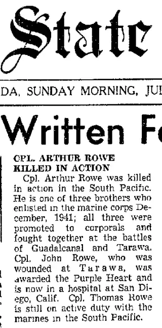 Military Newspaper clipping from Jul 30, 1944 5804355