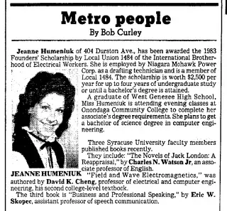 other Newspaper clipping from May 1, 1983 5804402