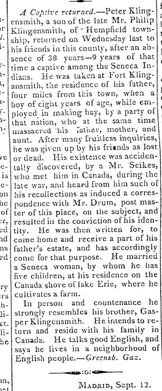 other Newspaper clipping from Dec 1, 1819 5804407