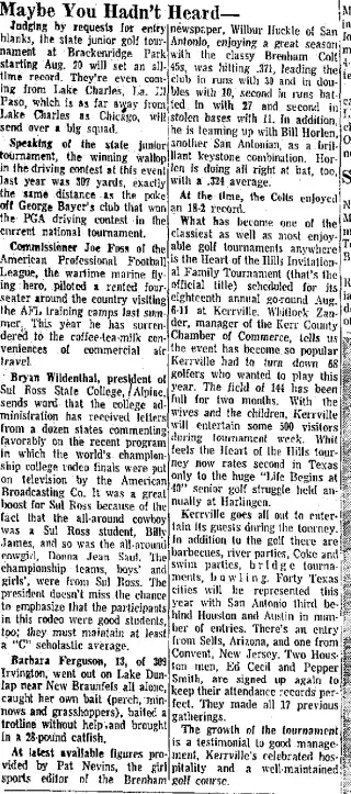 other Newspaper clipping from Jul 22, 1962 5804469