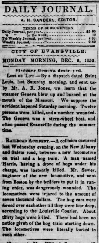 other Newspaper clipping from Dec 6, 1852 5804490