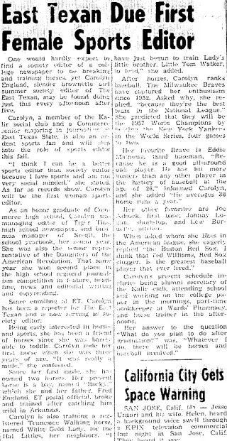 other Newspaper clipping from Aug 26, 1957 5804500