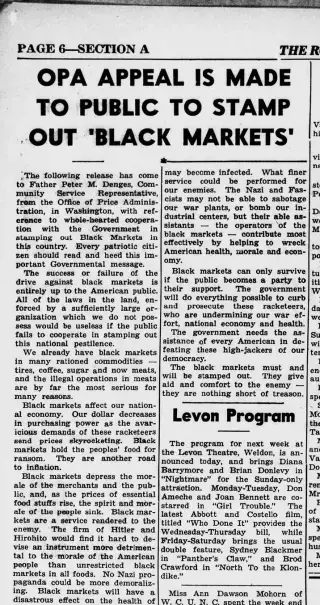 other Newspaper clipping from Mar 11, 1943 5804662