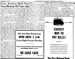 other Newspaper clipping from Sep 17, 1954 5804725
