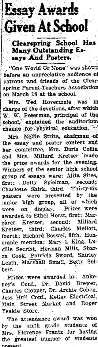 Birth Newspaper clipping from Mar 22, 1948 5804819