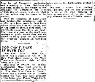 other Newspaper clipping from Dec 14, 1945 5805056