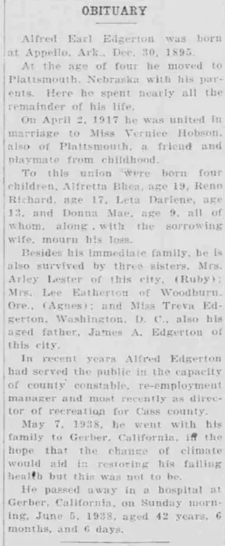 other Newspaper clipping from Jun 9, 1938 5805568