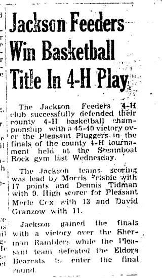 other Newspaper clipping from Apr 8, 1958 5805676