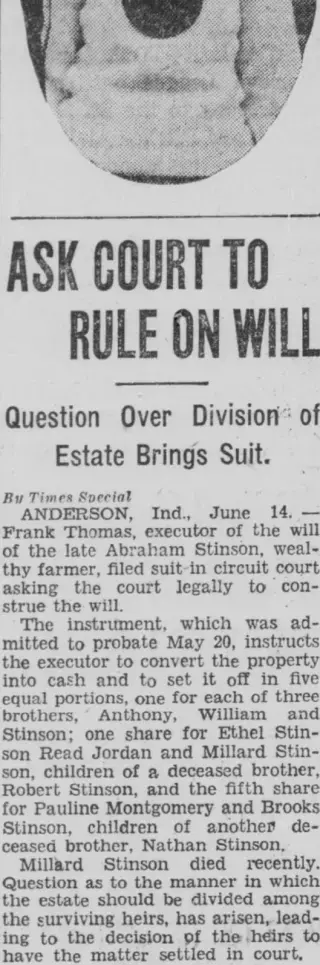 other Newspaper clipping from Jun 14, 1930 5805791