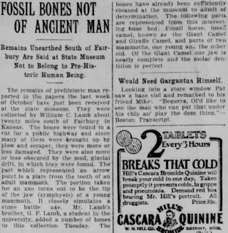 other Newspaper clipping from Nov 7, 1923 5805956