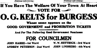 Political Newspaper clipping from Nov 1, 1913 5806199