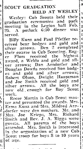 other Newspaper clipping from Mar 5, 1952 5806342