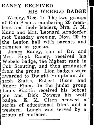 other Newspaper clipping from Dec 5, 1951 5806367