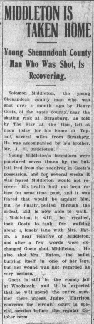 Crime Newspaper clipping from Jul 1, 1911 5806415