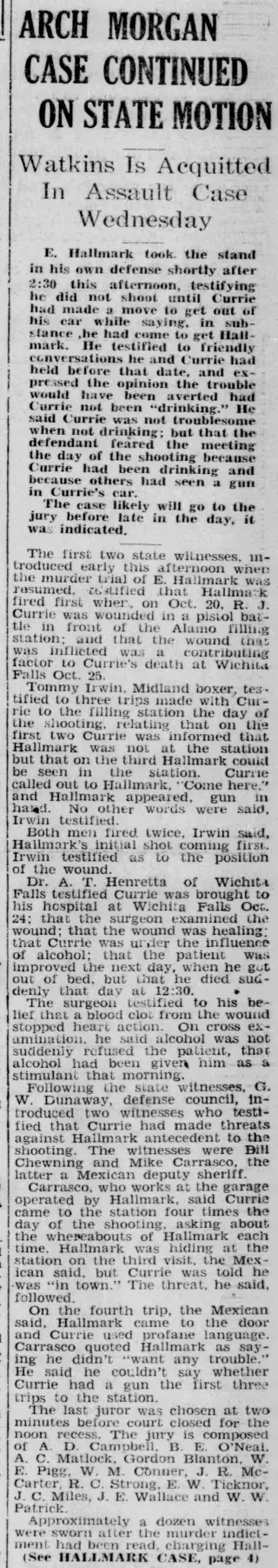 Crime Newspaper clipping from Nov 16, 1933 5806523