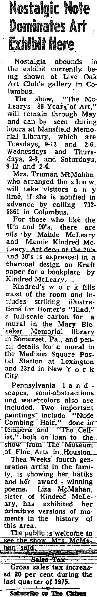 other Newspaper clipping from May 13, 1976 5806850