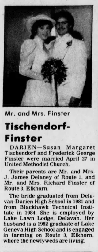 Marriage Newspaper clipping from Jun 18, 1985 5806997