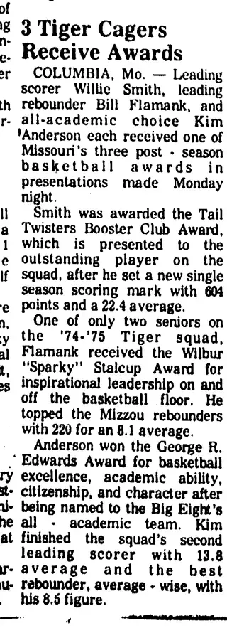 other Newspaper clipping from May 2, 1975 5807276