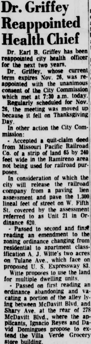 other Newspaper clipping from Nov 24, 1964 5807406