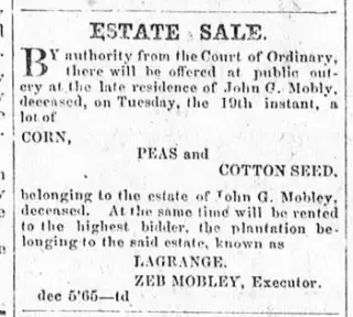 Business Newspaper clipping from Dec 14, 1865 5807473