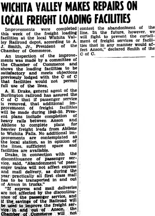 other Newspaper clipping from Aug 4, 1949 5807504