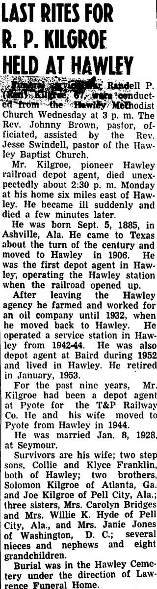 other Newspaper clipping from Jul 9, 1953 5807505