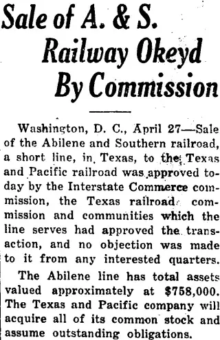 other Newspaper clipping from Apr 29, 1927 5807555