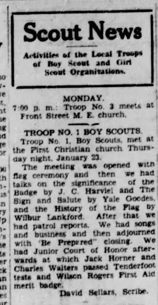 other Newspaper clipping from Jan 25, 1930 5807735