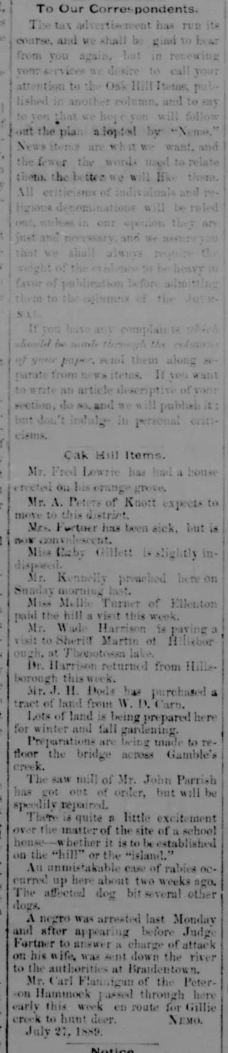 other Newspaper clipping from Aug 1, 1889 5807841