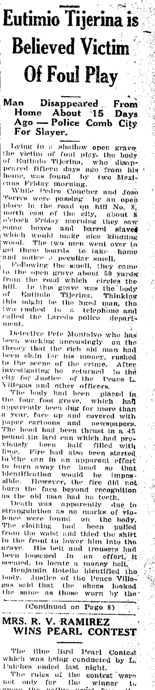 Crime Newspaper clipping from Nov 18, 1927 5807908